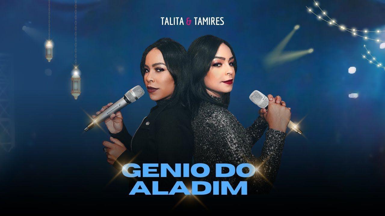 Portada de Sencillo/EP "Genio do Aladim", de Talita & Tamires