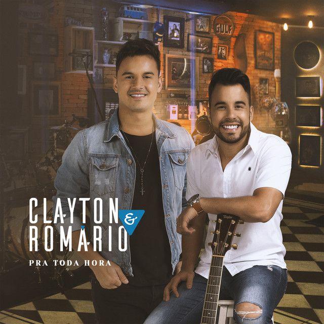 Portada de Álbum "Pra Toda Hora ", de Clayton e Romário