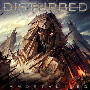 Capa do Álbum "Immortalized", de Disturbed