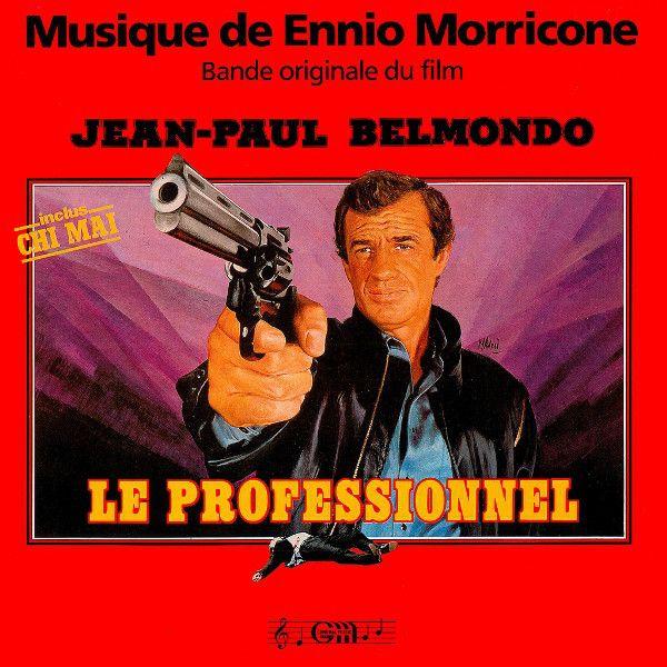 Capa do álbum "Le Professionnel ", de Ennio Morricone