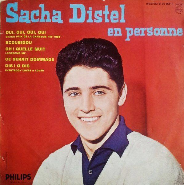 Capa do Álbum "En Personne", de Sacha Distel