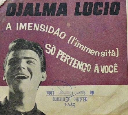 Portada de Sencillo/EP "A Imensidão / Só Pertenço a Você", de Djalma Lúcio