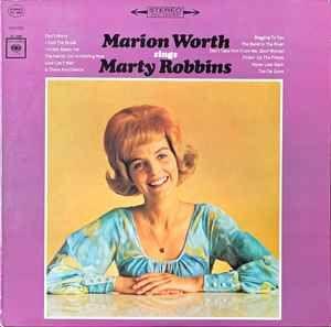 Portada de Álbum "Sings Marty Robbins", de Marion Worth