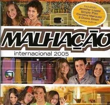 Capa do álbum "Malhação Internacional 2005", de Malhação