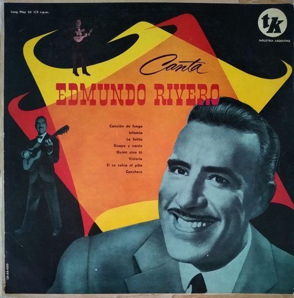 Portada de Álbum "Canta Edmundo Rivero", de Edmundo Rivero