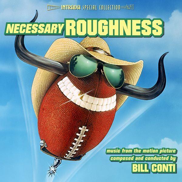 Portada del álbum "Necessary Roughness ", de Bill Conti