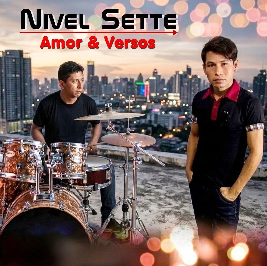 Portada del álbum "Amor e Versos", de Nivel Sette