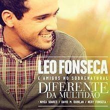 Portada de Álbum "Diferente da Multidão", de Leo Fonseca