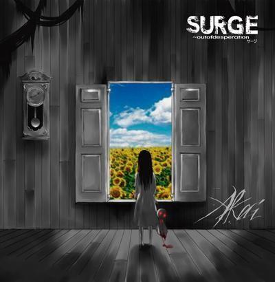 Capa do Álbum "Akai", de SURGE~outofdesperation