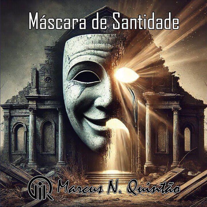 Capa do Álbum "Máscara de Santidade", de Marcus Quintão