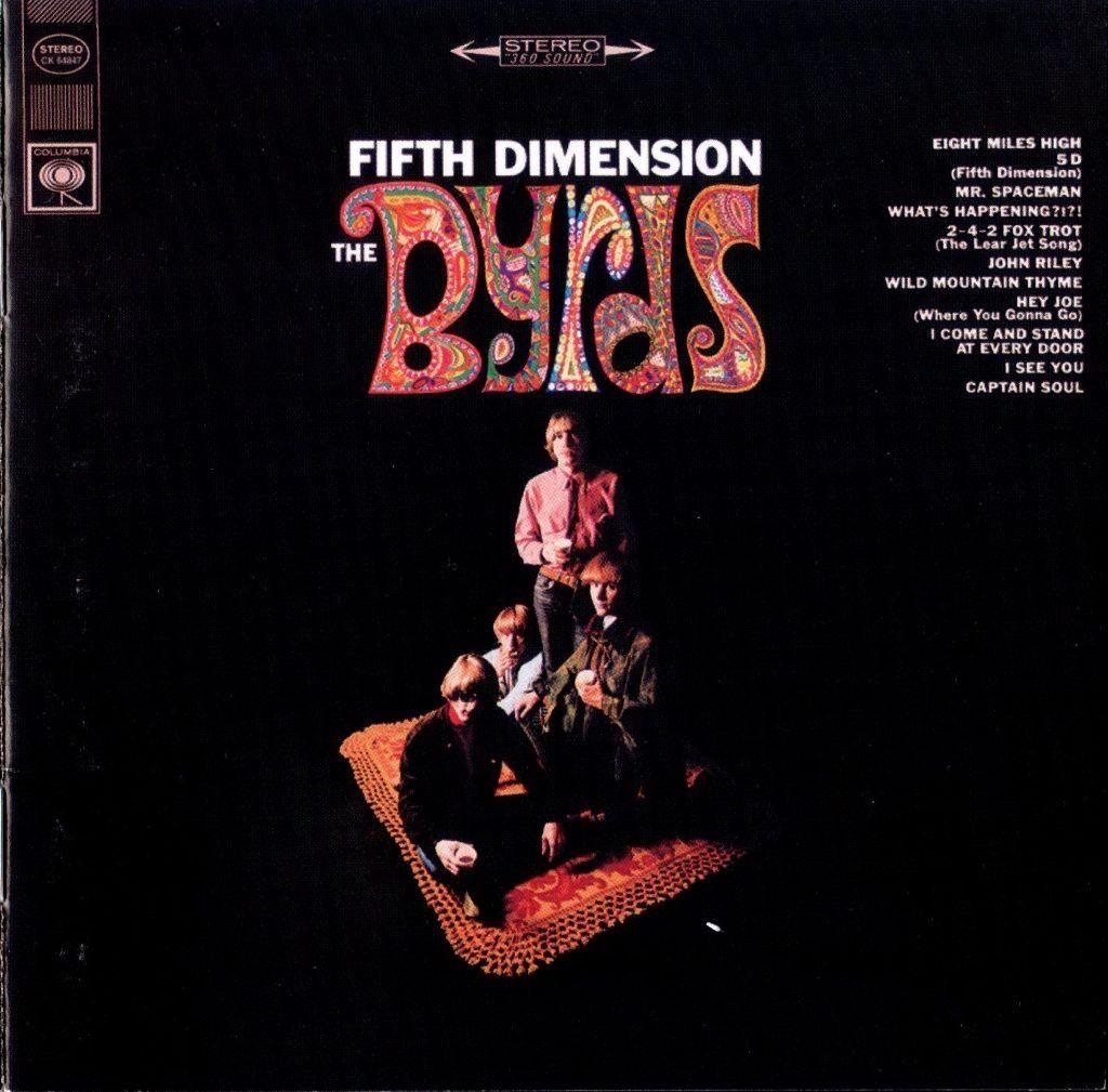 Capa do Álbum "Fifth Dimension", de The Byrds