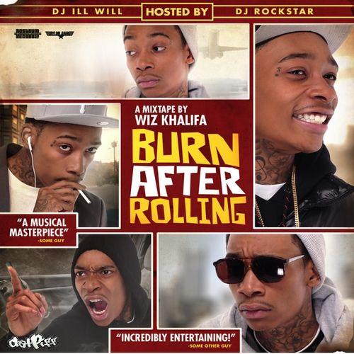 Capa do álbum "Burn After Rolling", de Wiz Khalifa