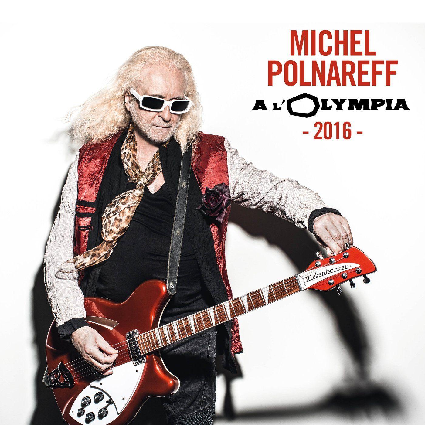 Capa do Álbum "A L'Olympia 2016", de Michel Polnareff