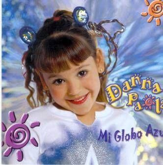 Portada de Álbum "Mi Globo Azul ", de Danna Paola