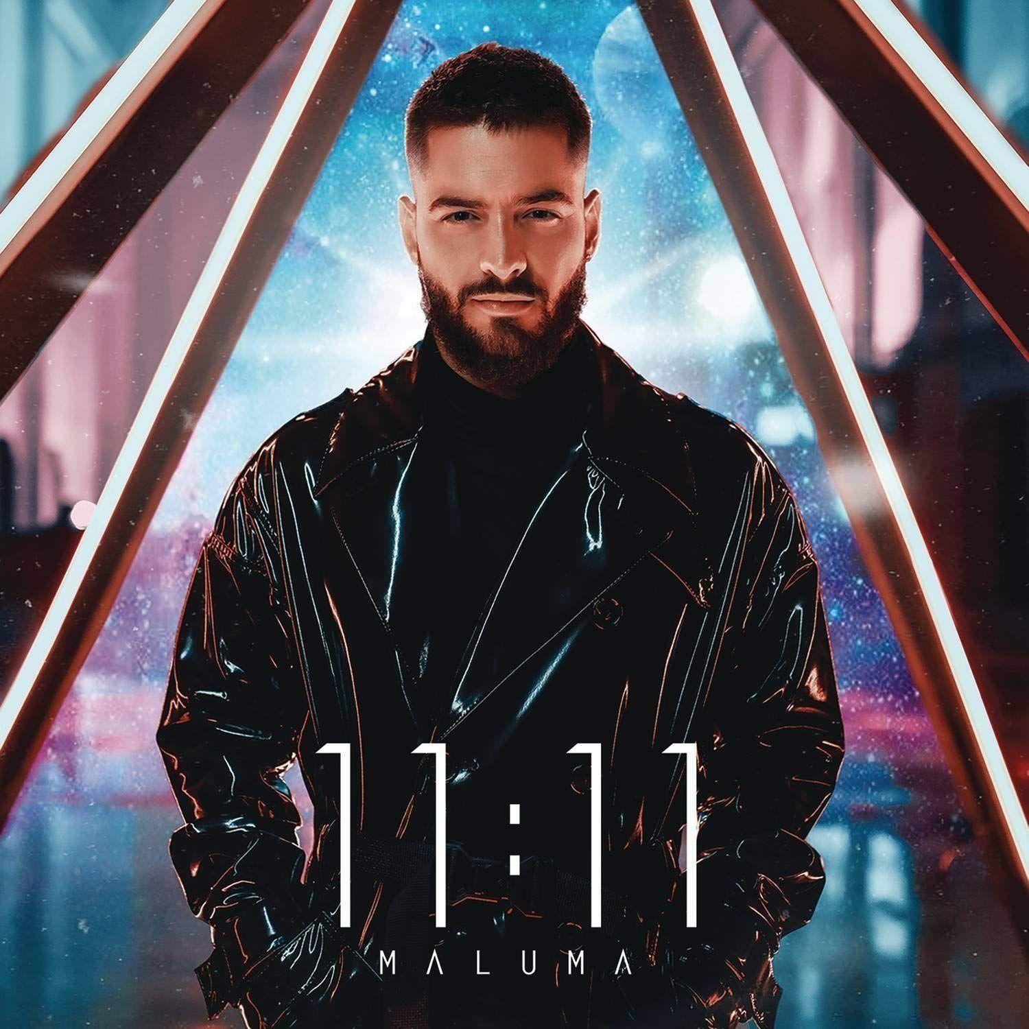 Capa do Álbum "11:11", de Maluma