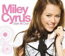 Portada del álbum "Start All Over", de Miley Cyrus