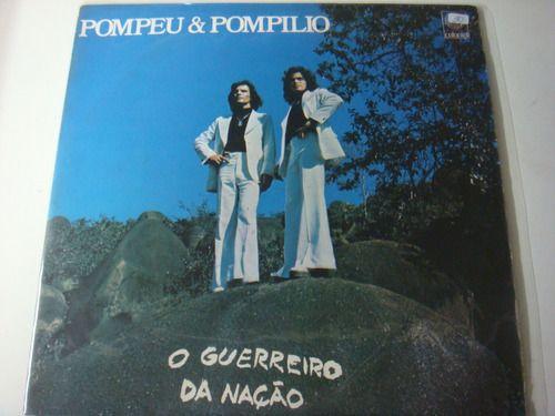 Capa do Álbum "O Guerreiro Da Nação", de Pompeu e Pompilio