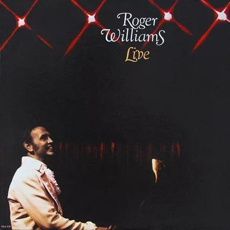 Portada del álbum "Roger Williams Live", de Roger Williams