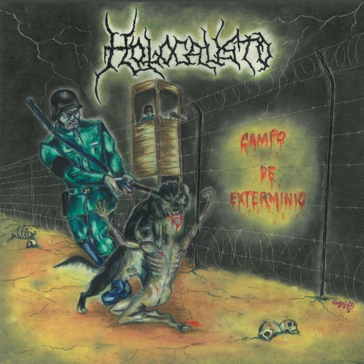 Capa do Álbum "Campo de Extermínio", de Holocausto