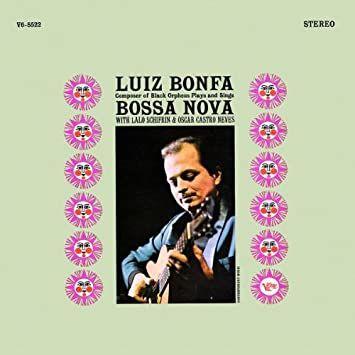 Capa do álbum "Plays And Sings Bossa Nova", de Luiz Bonfá