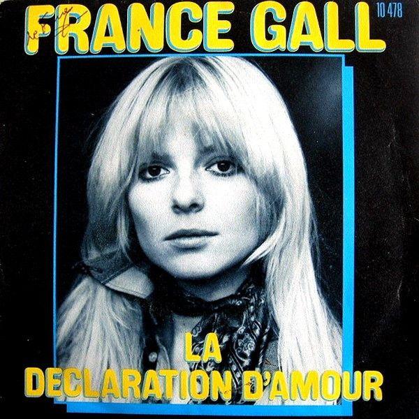 Album cover of "La Déclaration D'amour" by France Gall