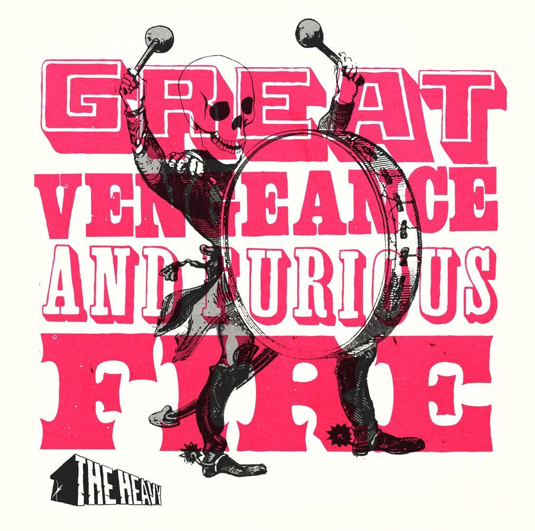Portada de Álbum "Great Vengeance And Furious Fire", de The Heavy