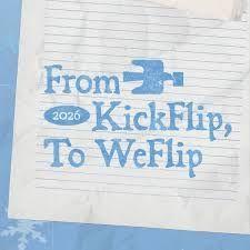 Capa do Sencillo/EP "From KickFlip, To WeFlip", de KickFlip (K-pop)