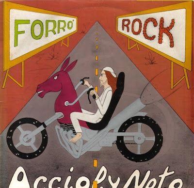 Portada de Álbum "Forró Rock", de Accioly Neto