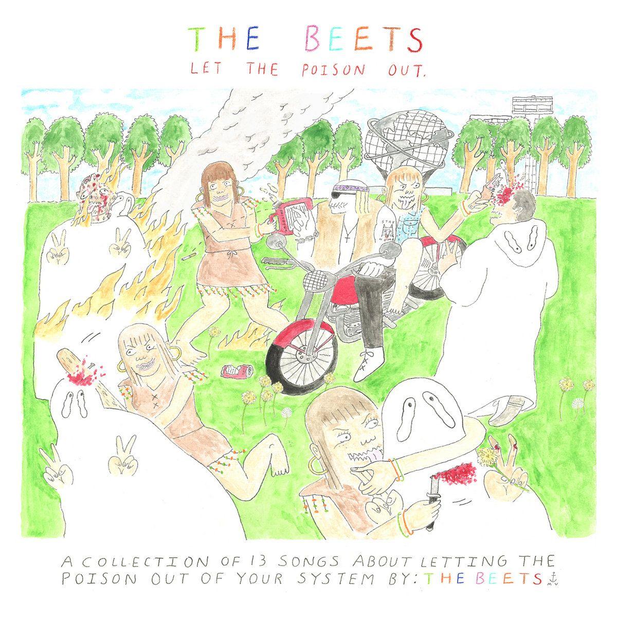 Portada de Álbum "Let The Poison Out", de The Beets
