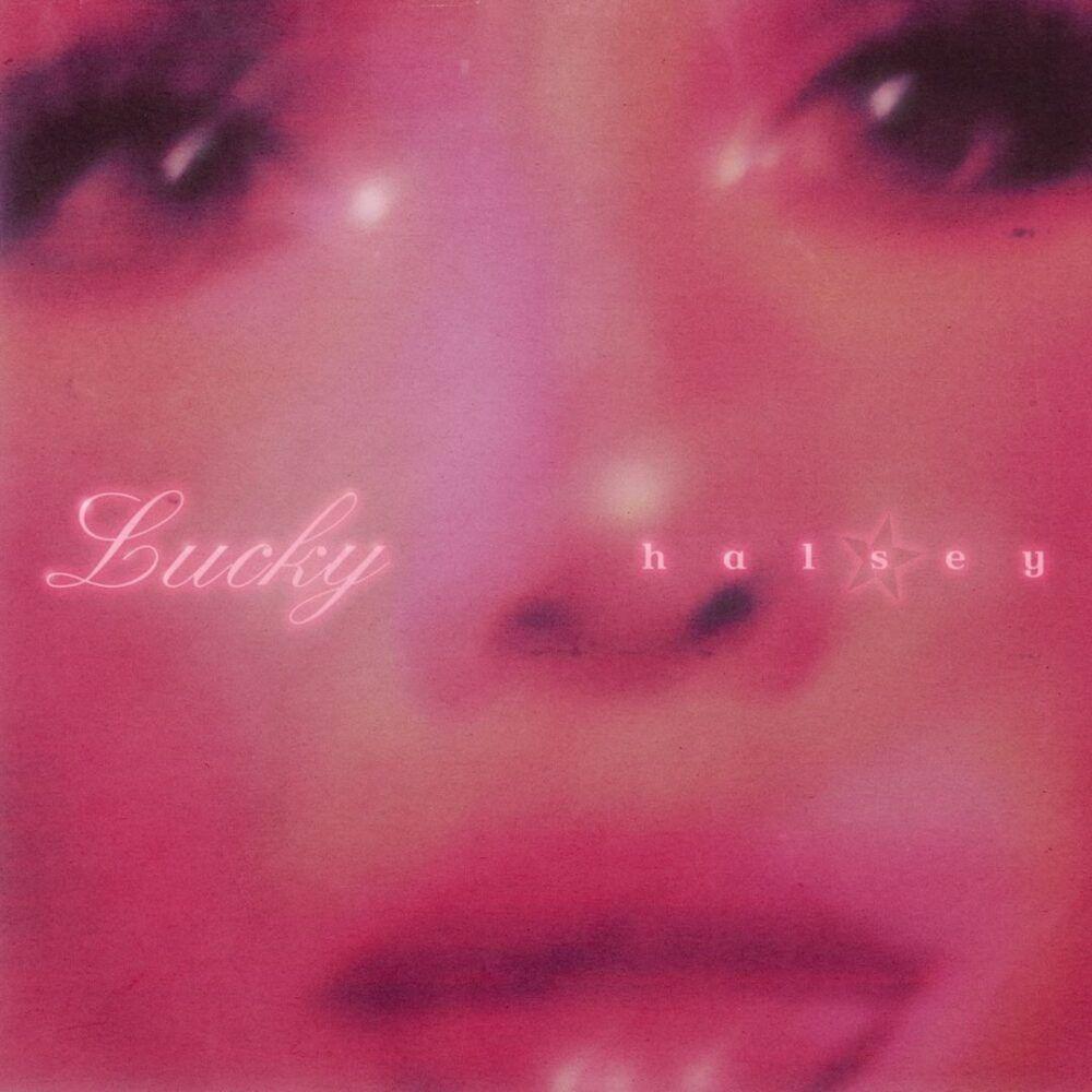 Capa do álbum "Lucky", de Halsey