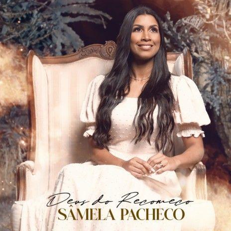 Album cover of "Deus de Recomeço" by Sâmela Pacheco