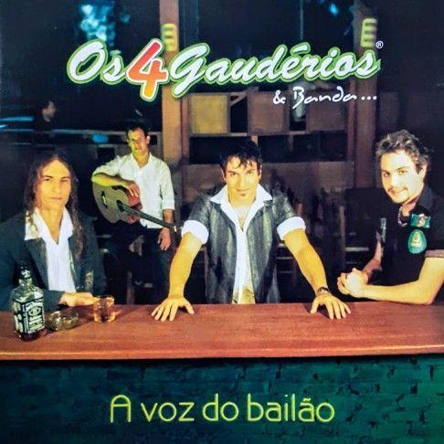 Portada de Álbum "A Voz do Bailão", de Os 4 Gaudérios