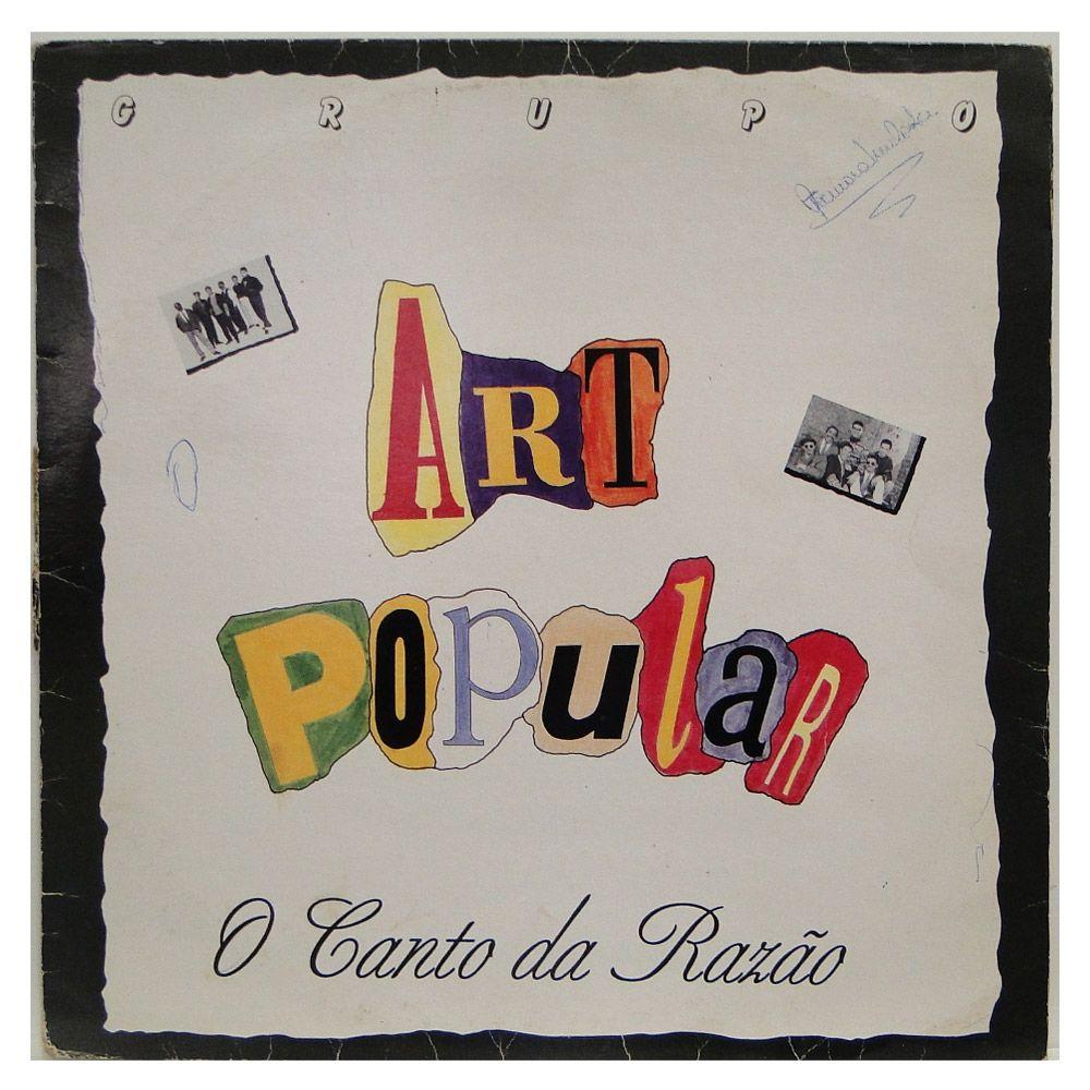 Portada del álbum "O Canto Da Razão", de Art Popular