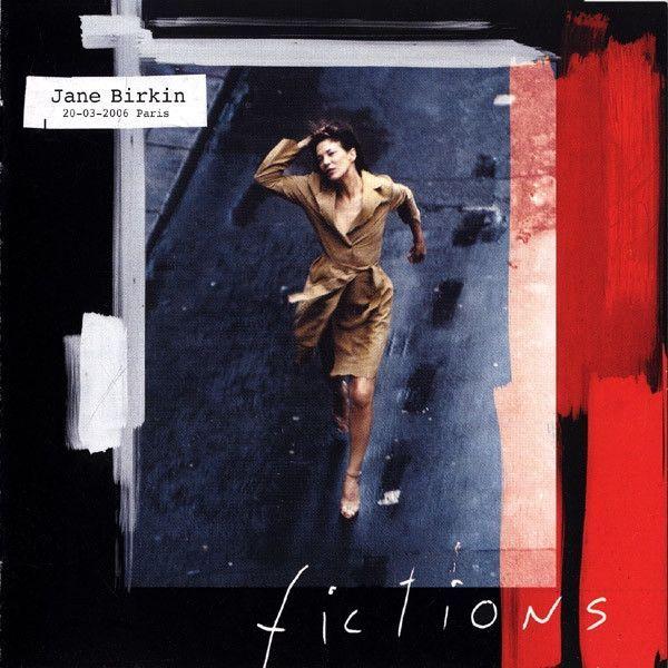 Capa do álbum "Fictions", de Jane Birkin