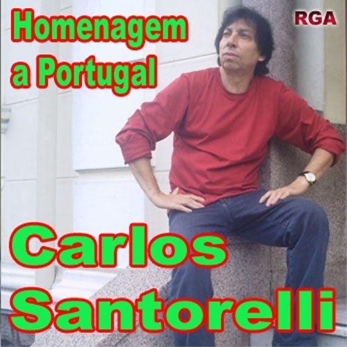 Portada de Álbum "Homenagem a Portugal", de Carlos Santorelli
