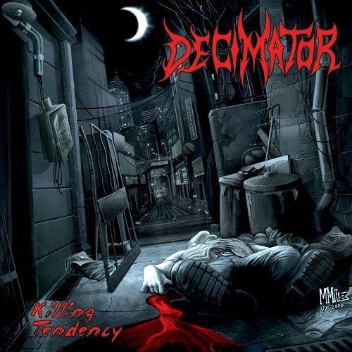 Portada de Álbum "Killing Tendency", de Decimator