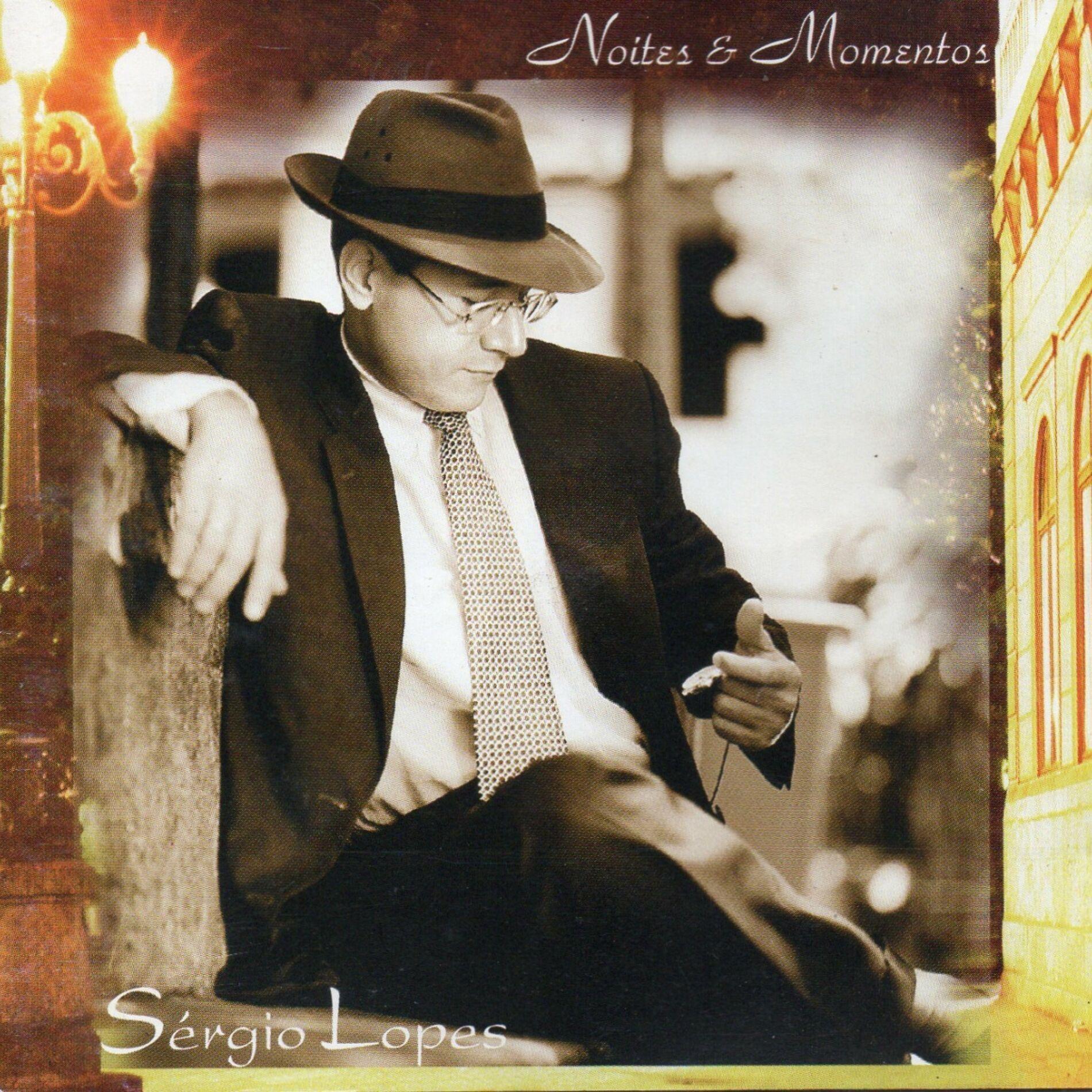 Album cover of "Noites e Momentos" by Sérgio Lopes