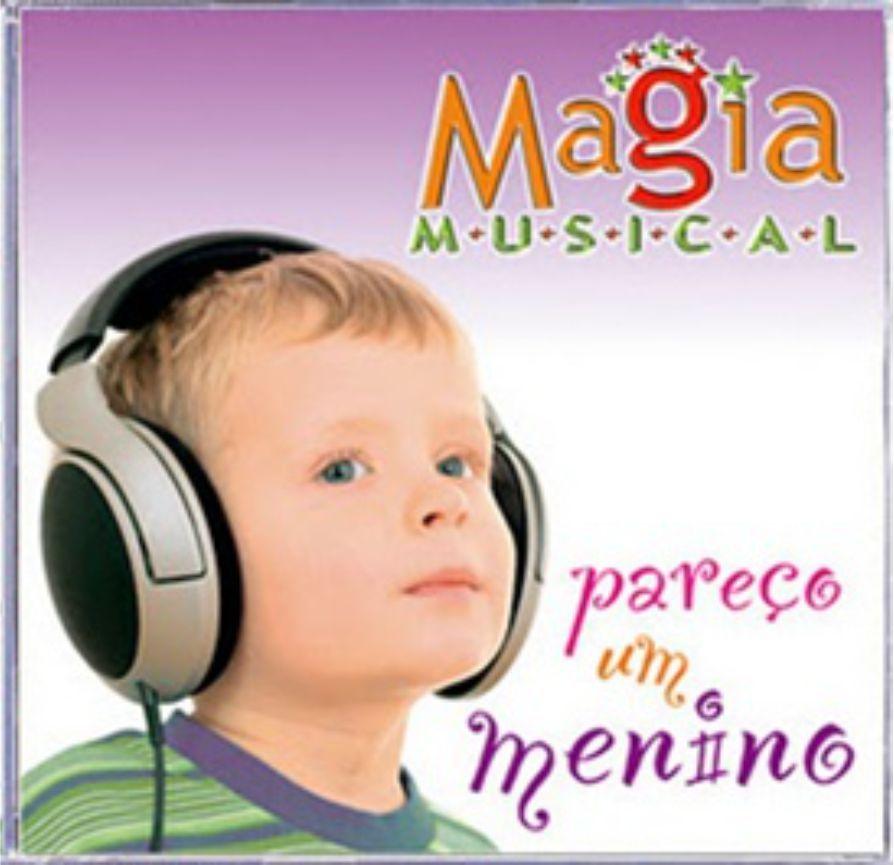 Album cover of "Pareço Um Menino" by Banda Magia Musical