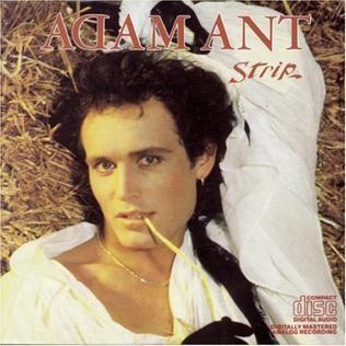 Portada de Álbum "Strip", de Adam Ant