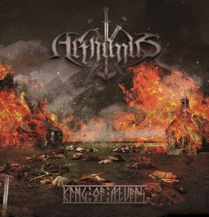 Capa do Álbum "King Of Azuris", de Arthanus
