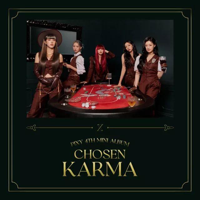Portada de Sencillo/EP "CHOSEN KARMA", de PIXY