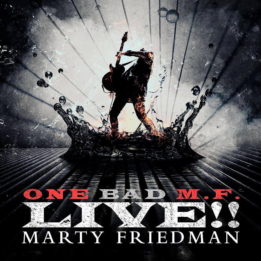 Portada de Álbum "One Bad M.F. Live!!", de Marty Friedman