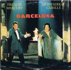 Portada de Sencillo/EP "Barcelona", de Freddie Mercury