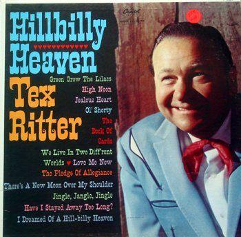 Capa do álbum "Hillbilly Heaven", de Tex Ritter