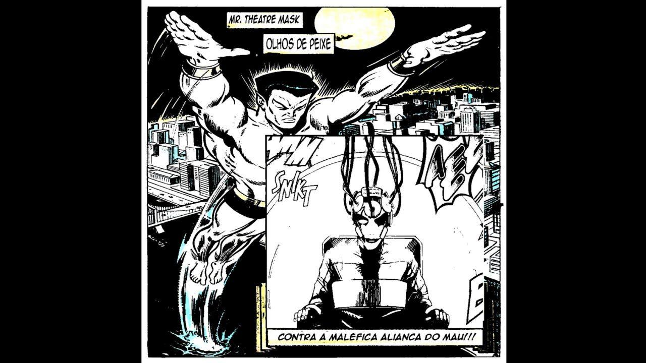 Portada de Álbum "Olhos de Peixe", de Mr. Theatre Mask