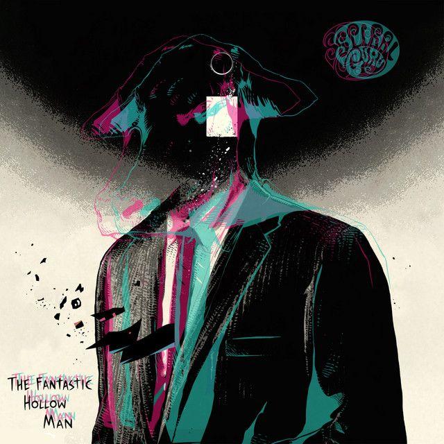 Portada de Sencillo/EP "The Fantastic Hollow Man", de Spiral Guru