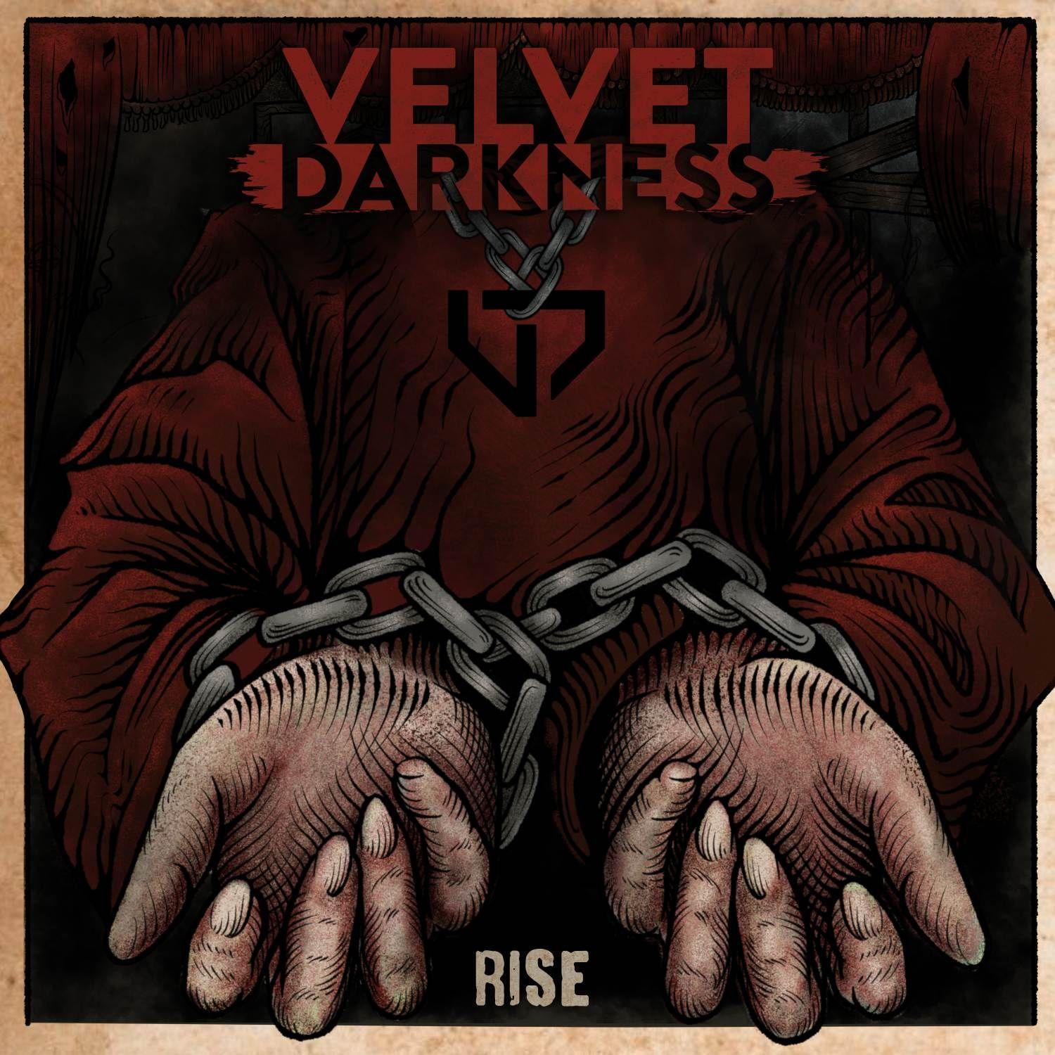 Portada de Sencillo/EP "Rise", de Velvet Darkness