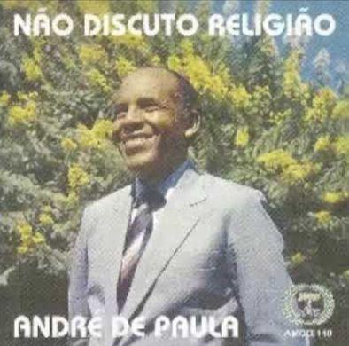Capa do álbum "Não Discuto Religião", de André de Paula