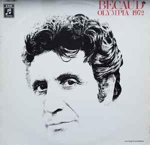 Album cover of "Olympia 1972" by Gilbert Becaud