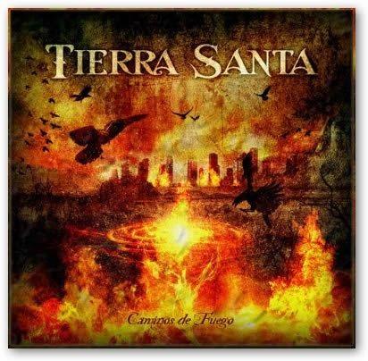 Capa do Álbum "Caminos de Fuego", de Tierra Santa